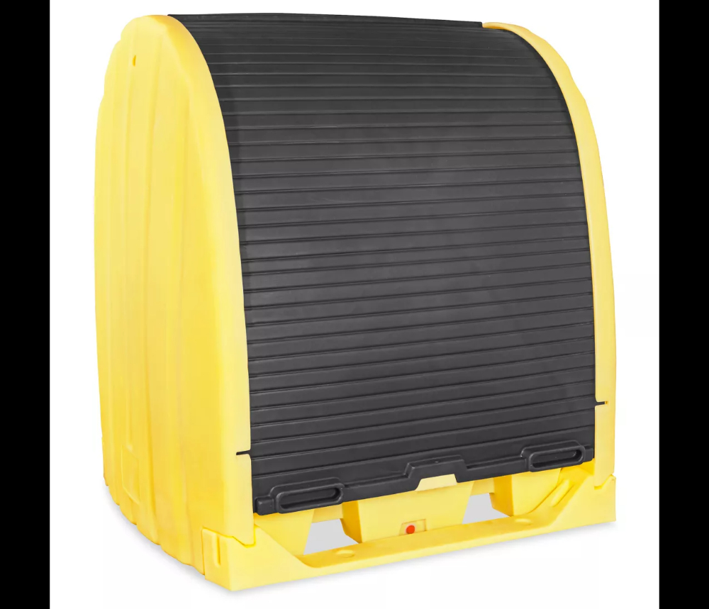 Image of Uline Spill Containment Drum Shed